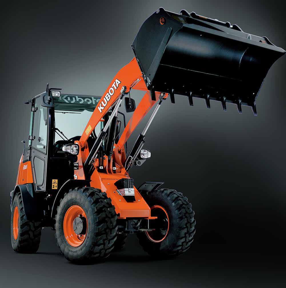 R KUBOTA WHEEL LOADER R065 Efficiency and comfort are the