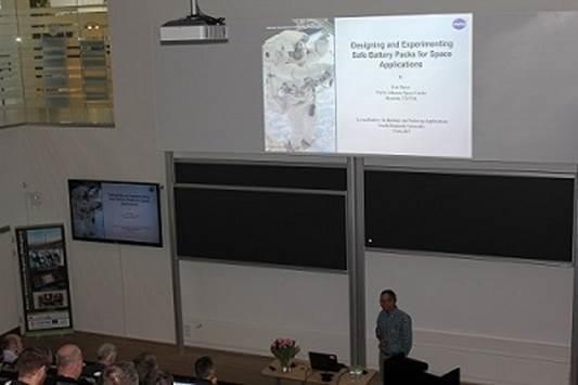 The seminar offered a wide variety of researchers who introduced their latest results including a researcher from NASA, Dr. Eric C.
