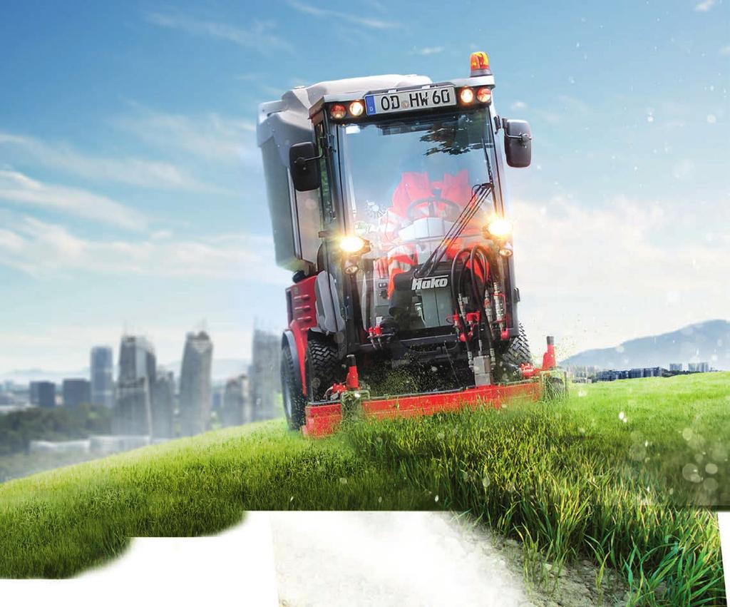 Professional in sweeping and for multi-functional applications Green area maintenance Winter service In case your sweeper s capacity is not fully utilised during The Citymaster 1250plus