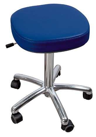 SPECIALIST STOOLS Easily adjustable medical stools on castors suitable for examination rooms, operating theatres and sanitary