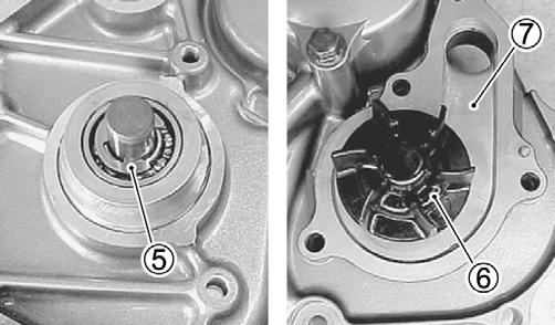 Place the new oil seal into the housing; then using a seal driver, gently tap the