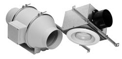 KIT - TD BATHROOM EXHAUST KITS FEATURING TD-MIXVENT FANS The TD-MIXVENT fan kits provide all the hardware needed to complete a simple in-line ducted ventilation