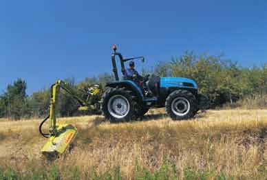 TECHNOFARM STD AND GT, UTILITY TRACTORS, PERFECT FOR ORCHARD OPEN-FIELD WORK The Technofarm STD and GT two- and four-wheel drive tractor series has been restyled adopting the simple and attractive