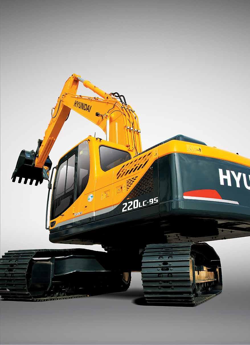 Precision Innovative hydraulic system technologies make the 9S Series excavator fast, smooth and easy to control.