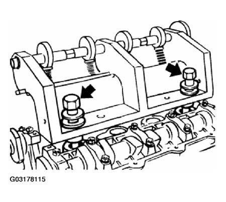 Fig. 198: Fitting Special Tool 11 3 260 Into Spark Plug Threads Turn the eccentric shaft to