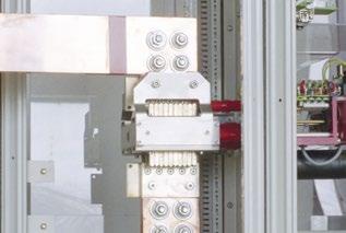 Compartmentation Switchgear components are mounted in separate compartments High and low voltage compartments are separated from each other, which ensures operation