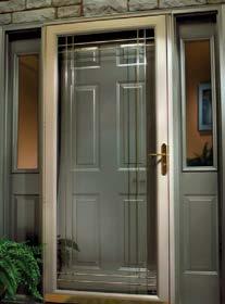 Provincial style doors feature