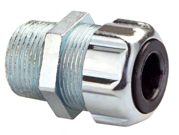MSG SERIES - CABLE GLANDS FOR GENER AL PURPOSE 37 General purpose cable glands MSG Series Features and benefits: Large cable clamping range Liquid tight mechanical grip Full length bushing seal,