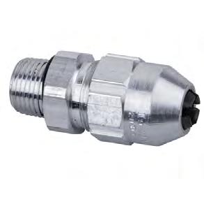 82 CABLE GLANDS FOR HAZARDOUS & INDUSTRIAL APPLICATIONS Tray cord fitting TCF Series NPT NPT Cable range Nominal dimensions A Min B Min C Min W1 TCF100-78AL 1" 16.76 19.81 19.94 69.98 52.84 44.45 49.