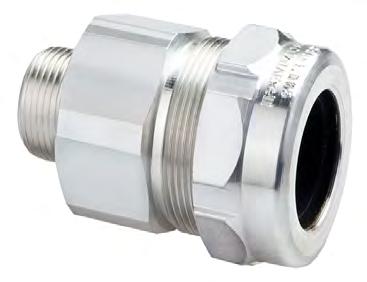 ST SERIES - CABLE GLANDS FOR HAZARDOUS AREAS 87 Jacketed metal-clad cable fittings for hazardous locations ST Series ST Series - Jacketed metal-clad cable glands Features and benefits: Excellent