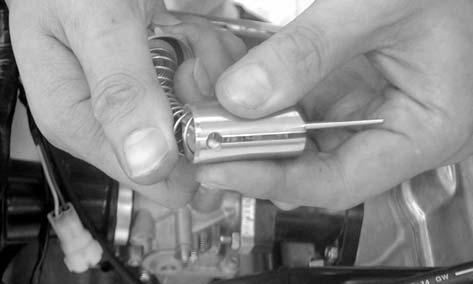 Throttle Valve Needle Retainer ASSEMBLY Reverse the DISASSEMBLY procedures.