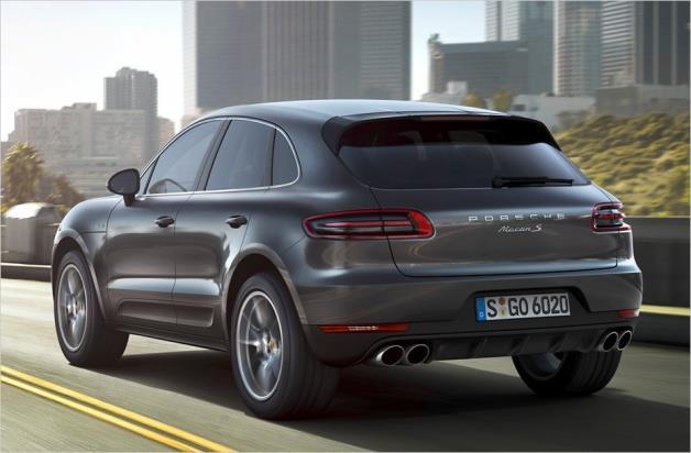 This is the Macan, little brother to the Cayenne.