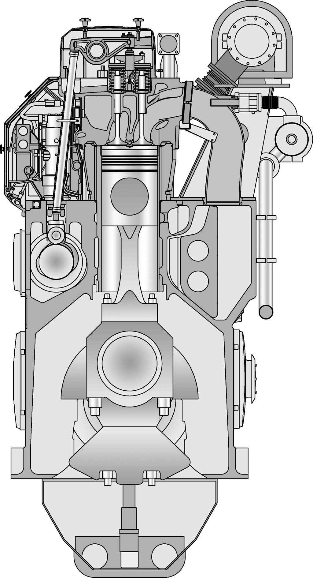 Wärtsilä 50DF Product Guide 4. Description of the Engine 4.