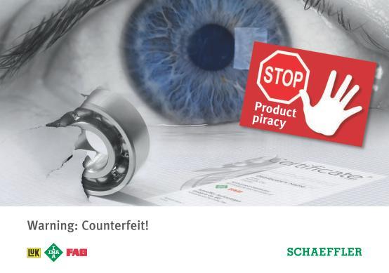 New Brochure Warning: Counterfeit! Over just a few pages, our Warning: Counterfeit brochure comprehensively covers the issue of counterfeits, including a real-life example.