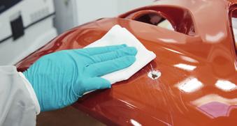 Automotive Aftermarket Repair Process Plastic repair centre repair 1 2 3 Using 3M Adhesive Cleaner