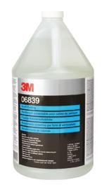 Fast, convenient removal. 06839 Booth Coating 1 US Gal/3.78 litres 1 4 3M Overspray Masking Liquids An overspray masking liquid that is an alternative to plastic sheeting.