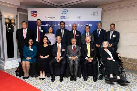 ABOUT AMCHAM MALAYSIA The American Malaysian Chamber of Commerce (AMCHAM) celebrated its 40th anniversary in 2018.