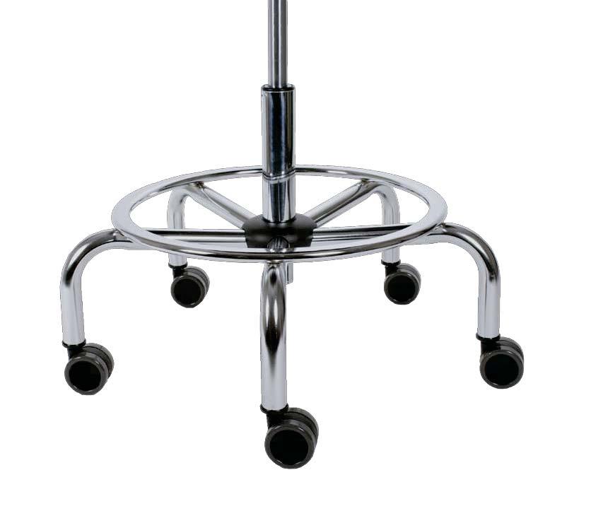 grande spider package 8 pneumatic cylinder (maximum seat height w/ GSP is same as stool with a 10 cylinder) 20 diameter flat footring at 11 optimal fixed height 1.
