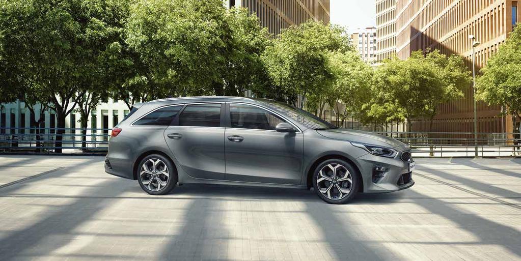 EXTERIOR DESIGN 7 Add more freedom. Need more room to enjoy your day? Meet the new Kia Ceed Sportswagon. It combines assured, athletic design with heaps of space and a dynamic drive.