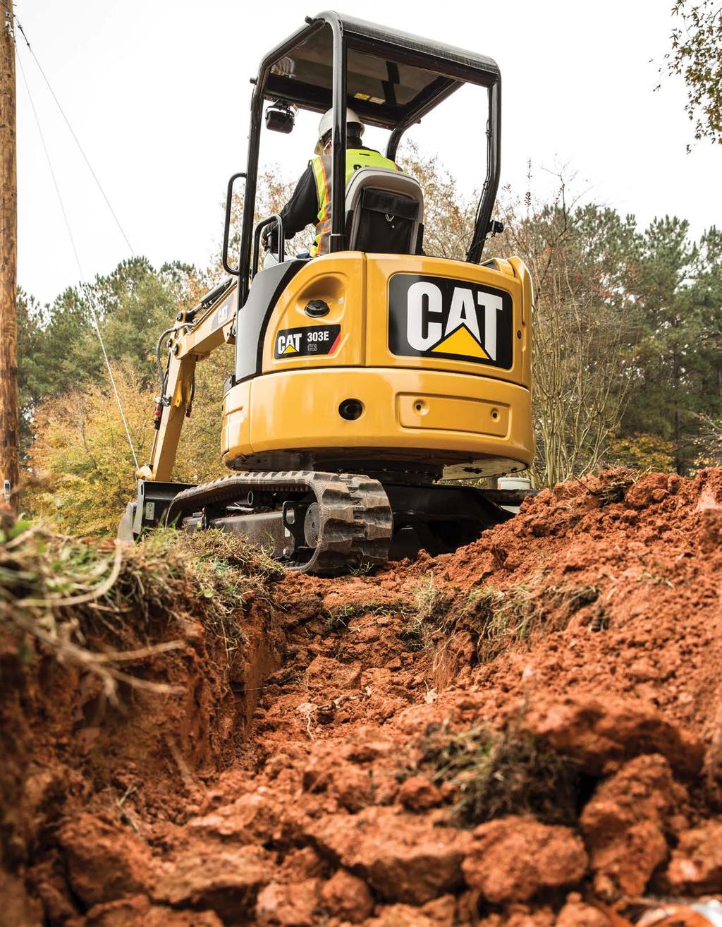 Compact and efficient design provides superior power on the jobsite.