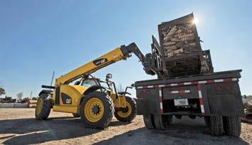 reach capability. These versatile machines combine legendary Cat durability with low operating costs.