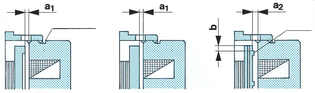 Assembly conditions Before attachment of the brake, the following points must be observed: The eccentricity of the shaft end against the fixing hole P.C.D.