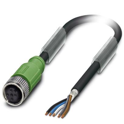 Extract from the online catalog SAC-5P-3,0-PUR/M12FS SH Order No.: 1682948 Sensor/actuator cable, 5-pos.