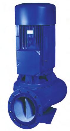 VOGEL Inline Pumps, Design LER / LEZ - Extension Program Performance: Capacity up to 1000 m 3 /h (4400 USgpm) Head up to 80 m (262 feet) Speed up to 2950 min -1 (2950 rpm) Pump Sizes: DN 100 up to DN