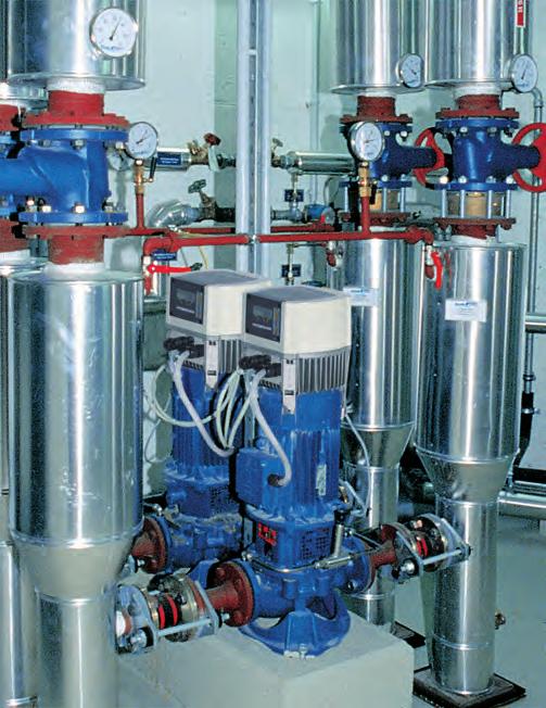 VOGEL Inline Pumps - HYDROVAR Sensorless HYDROVAR - Application examples The sensorless control system is a new way to control the pump speed!
