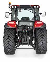 With their optional additional ram (Farmall 85 C, 95 C, 105 C and 115 C only), they offer a maximum lift capacity of 4,400 kg.