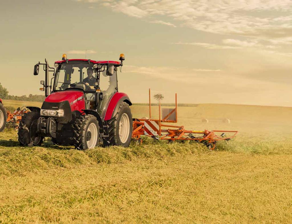 Case IH Farmall C tractors define versatility, with a compact design concealing an engine and transmission that punch weigh above their weight.