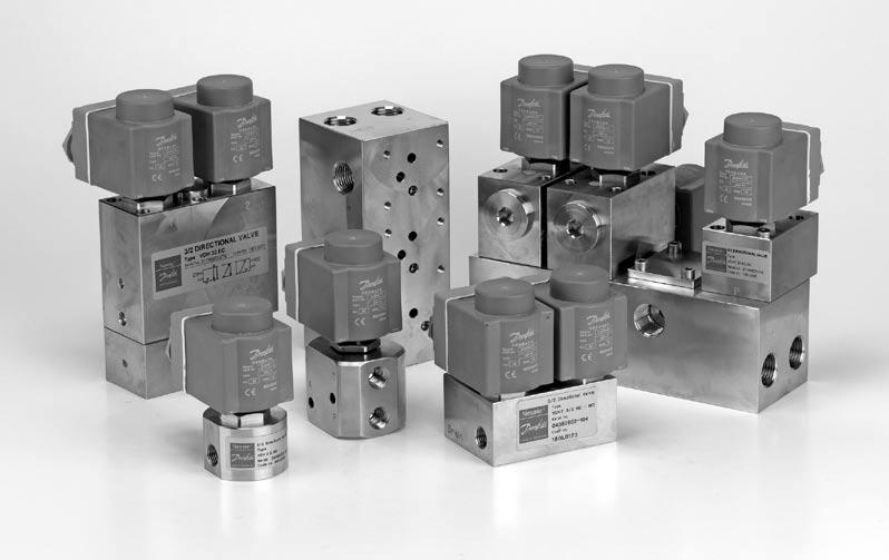 Nessie 3/2-Way Zone-Drain-Valves types VDM 2E, VDHT 15E, VDHT 15EC and VDH 30EC "Soft-Charge" Generally The Nessie 3/2 way valves have in particular been designed for applications in high-pressure
