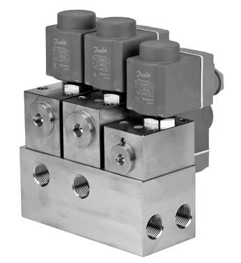 HVAC Block The HVAC blocks are especially designed for induct applications where an additional flush valve installed on the block allows to flush the system for improved hygiene.