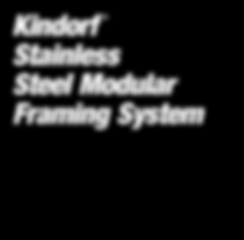 Modular Framing System Kindorf