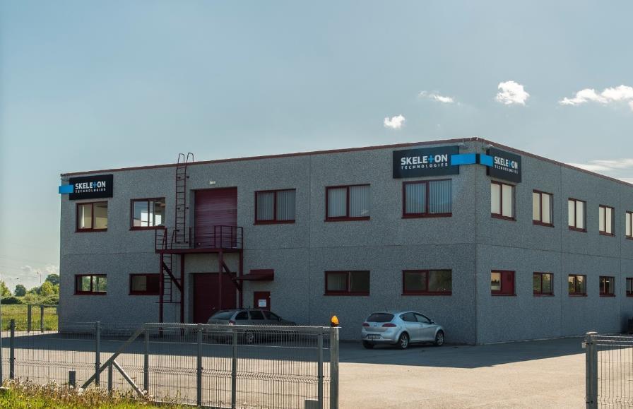 Technologies OÜ + Industrial scale manufacturing facility + Electrode centre of