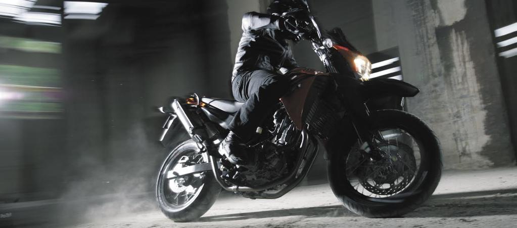 XT660X Street-tough kit for a street-tough bike The Yamaha