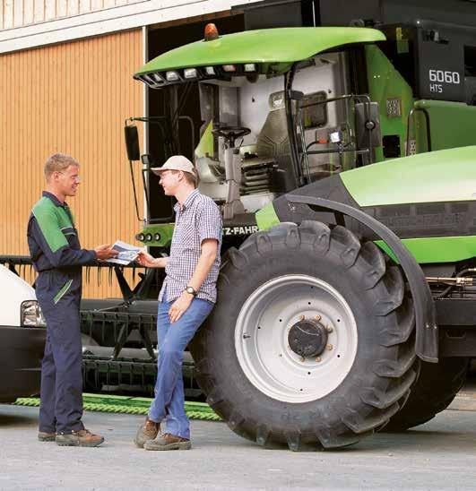 For more information, contact your DEUTZ- FAHR dealer: Technical data and