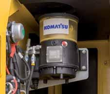 Easy Maintenance Electric refuelling pump Standard equipment on all PW180-10 includes an automatic shut-off fuelling pump that allows easy refuelling from a barrel.