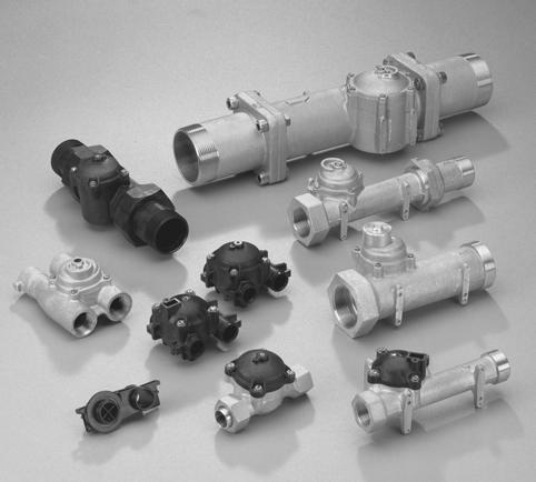 PARTS PROFESSIONAL SERIES ASSEMBLIES AND SERVICE EQUIPMENT METERS AND METER CAPS INLINE METER ASSEMBLIES VALVE PART NO.