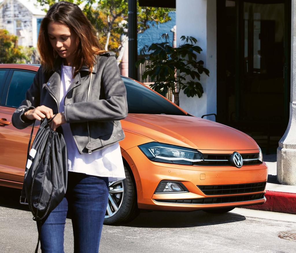 Exterior Confidence sports a new look. The moment you set eyes on New Polo, you ll see that every inch has been carefully considered to bring you a vehicle with charisma at every curve.
