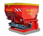 M-W fertilizer spreader - 10/18 m The M-W fertilizer spreader is a compact, accurate machine. It is used for distributing granular, powder and pellet chemical fertilizers.