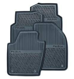 32 33 FLOOR MATS The interior of the FABIA has been designed to be is as captivating