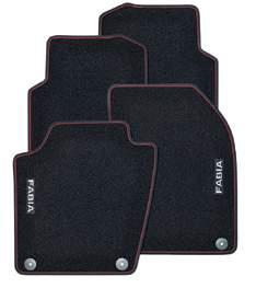 Designed to perfectly fit in the space beneath the passengers feet, both mats feature