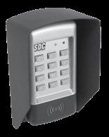 00 925PW Digital keypad with Prox Reader, Wiegand output, and privacy shroud 520.