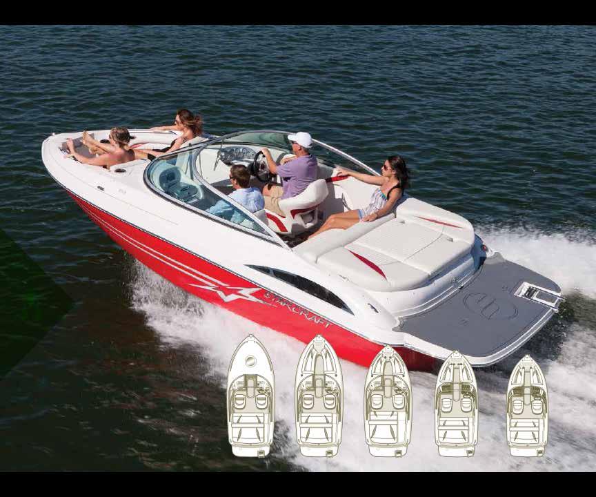 LIMITED I/O LIMITED 2119 I/O Shown with Premium Package and optional swim mat PREMIUM PACKAGE INCLUDES: Premium Furniture Pull-Up Cleats Snap-In Carpet Upgraded Helm Chairs Stainless