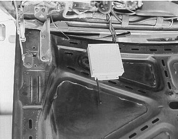 Locate Receiver Box (#2) on the underside of hood away from moving parts, exhaust and any obstructions when the hood is in the closed position. INSTALLATION NOTES 1.