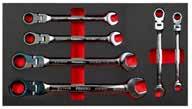 flexible, 12 pieces Combation wrench assortment, 27 pcs