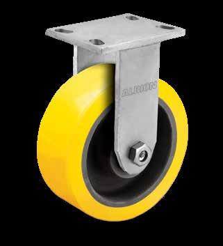 PY: Our standard, versatile polyurethane formulation Introductory capacity range of our premium wheel offering 16 410Contender Kingpinless Casters CAPACITY TO 5400 Constructed from high quality, heat