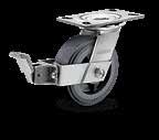 170 Empire Economical Impact & Shock Kingpinless Casters CAPACITY TO 1500 One-year standard warranty.