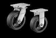 90 90 Heavy Duty Casters Our popular 90 Series is made from AISI 1045 drop forged steel and is highly recommended for rugged heavy duty applications.